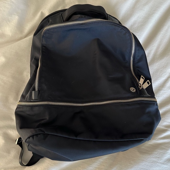 Lululemon Black and Gold Backpack (Large) main image 7